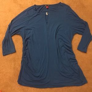 🔴 Vince Camuto Ruched Side Tunic